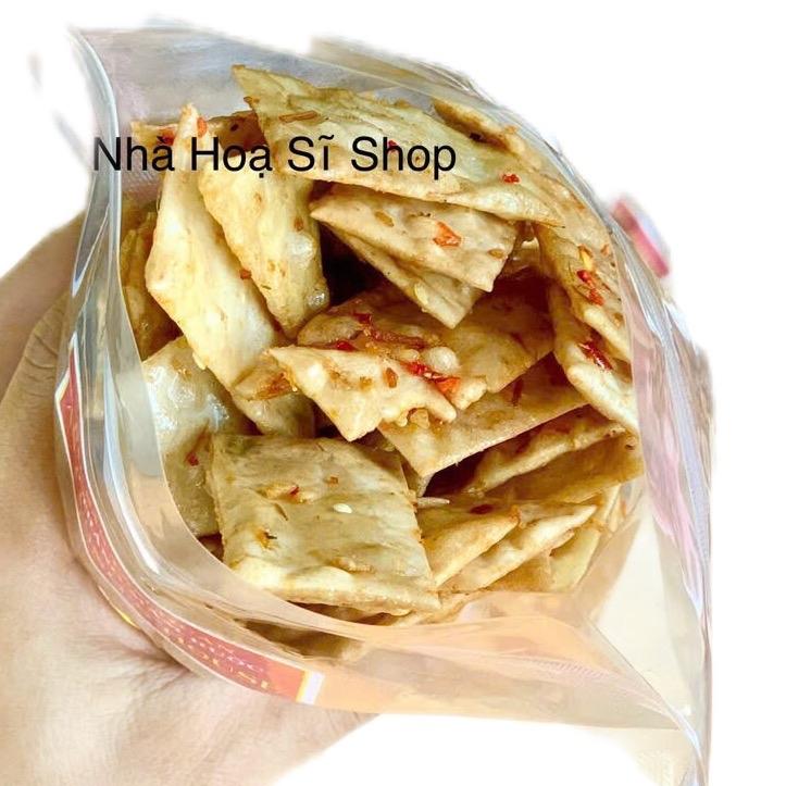  COMBO 3 gói Bánh tráng sấy mắm ruốc giòn rụm siêu ngon gói 100gr Snack An Cường cơm cháymắmhành banh trang 