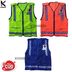 Rompi Parkir Bahan Jaring/Rompi Parkir/Rompi Juru Parkir/Rompi Tukang Parkir/Rompi Parkir Pria