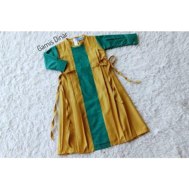 Gamis Dinar Set Family Couple Ibu Ayah Dan anak 6