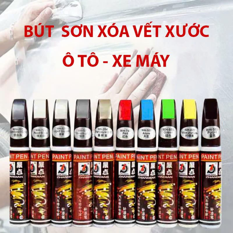 Bút xóa vết xước ô tô xe máy xe Điện, Bút xoá vết trầy xước dăm cho ô tô xe máy xe Điện. Sơn xe