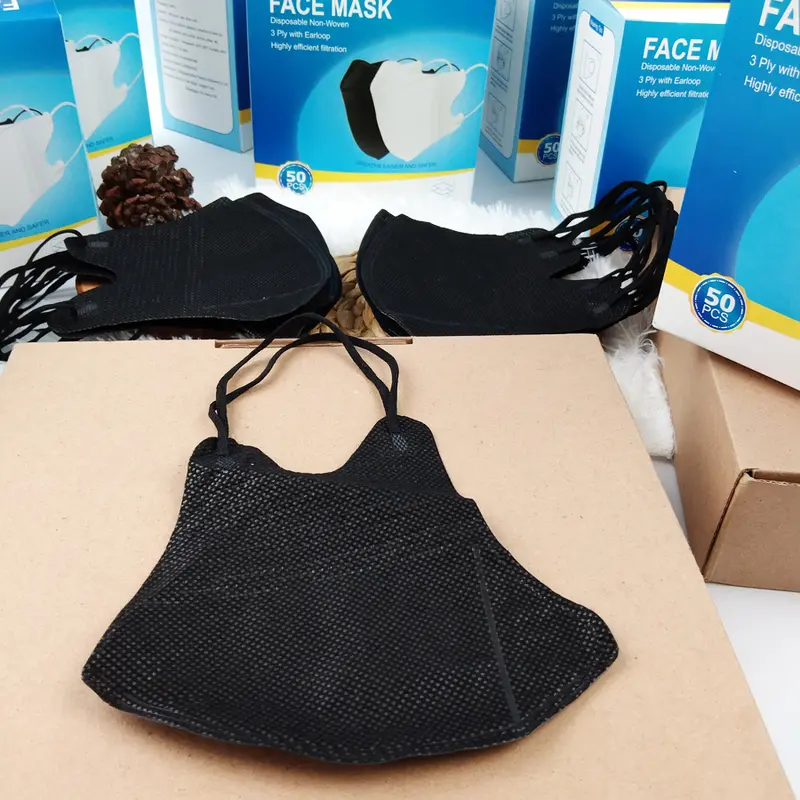 MASKER DUCKBILL PAKET 6 BOX WARNA HITAM DAN MASKER DUCKBILL HITAM MASKER DUCKBIL MURAH MASKER DUCKBIL PAKET 1