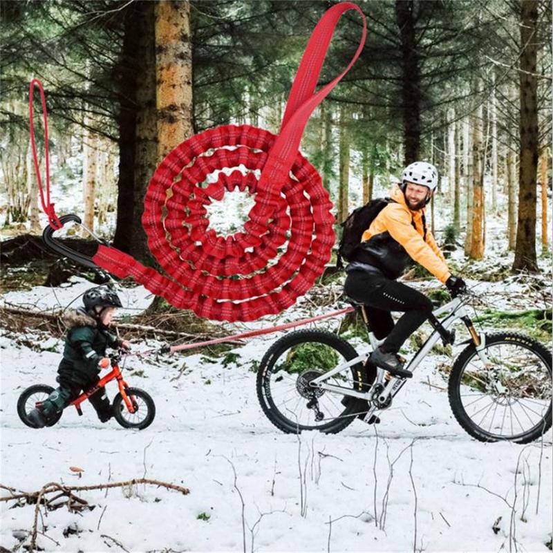 Product Introduction of Dog Draw Rope Pet Traction Rope Bicycle Elastic Rope Elastic Rope Trailer Explosion-proof Punch With Hook Accessories 3