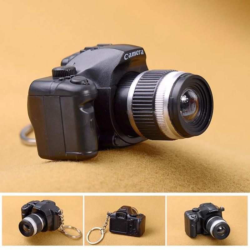DSLR Camera Sound Keychain Pendant LED Light for Car Camera - TikTok ...