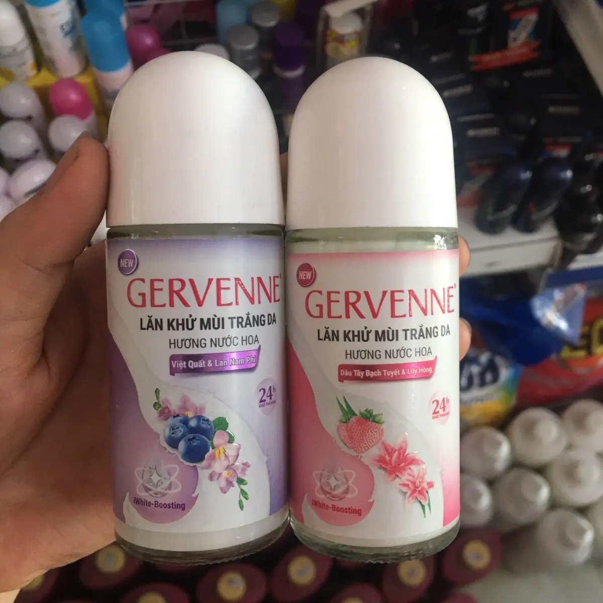 Lăn khử mùi gervenne 50ml