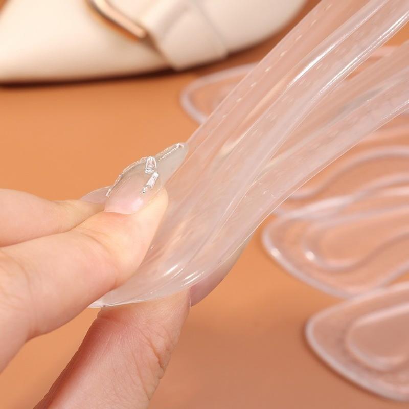 Product Introduction of Silicone Forefoot Pads Adjustable Anti-wear Invisible Breathable Half Size Shoe Insoles Self-adhesive Heel Stickers for Sports Shoes High Heels 22