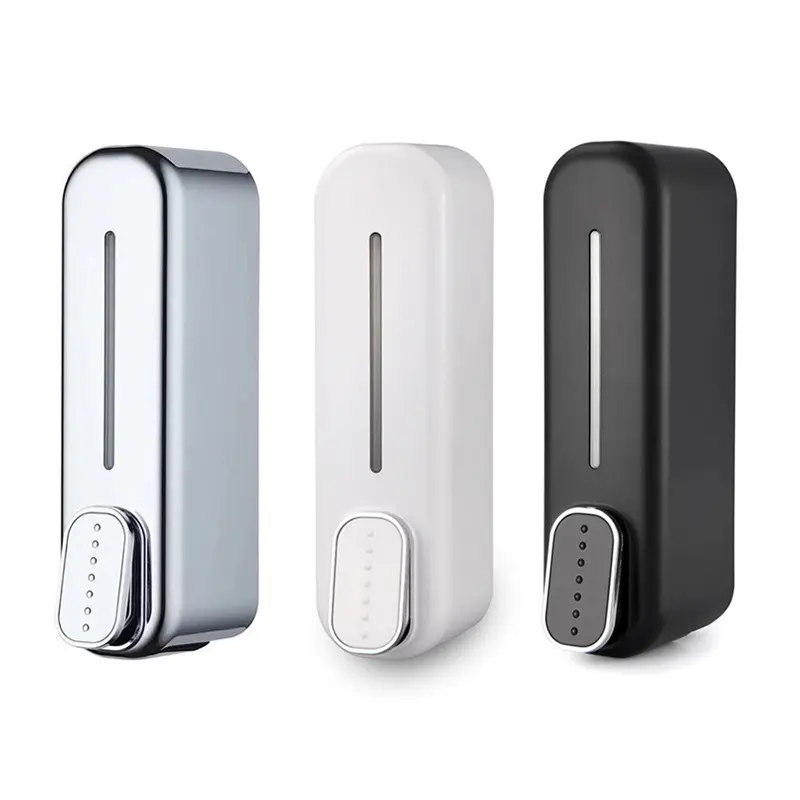 Storage Storage box Hand sanitizer box Manual press soap dispenser without punching in hotel bathroom shampoo shower gel bottle wall-mounted hand sanitizer box