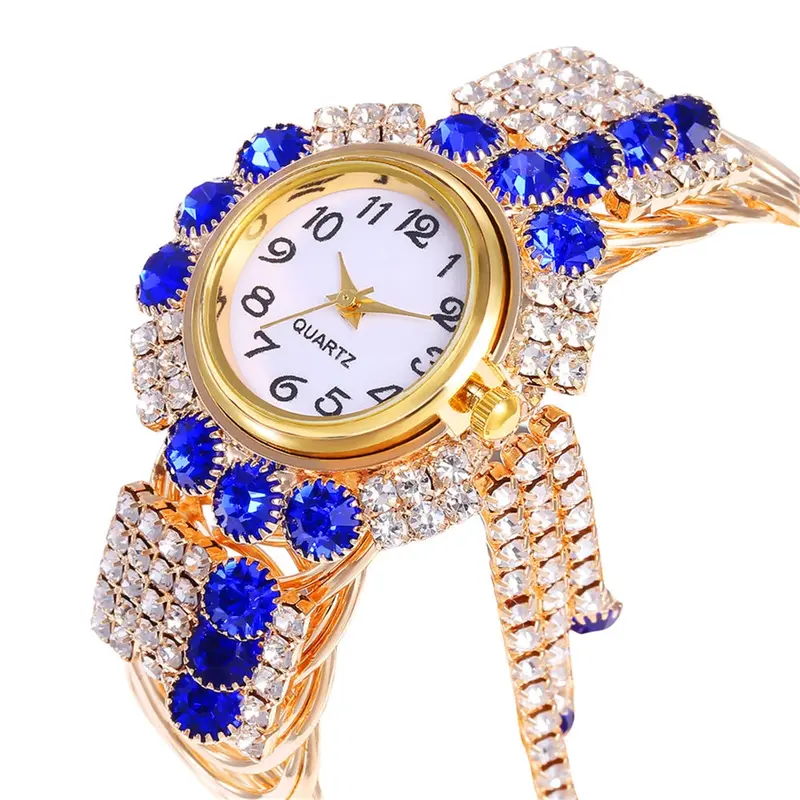 Jam Tangan Wanita Mewah Elegan Cantik Full Diamond Anti Karat & Luntur Tahan Air Model Terbaru 2025- JW3 Allready168 Watches 7