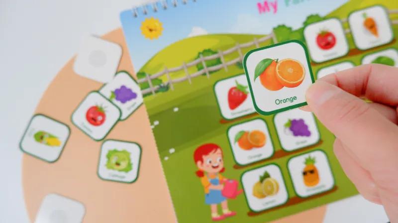 Product Introduction of Montessori Busy Book for Toddlers Preschool Learning Activities Kids Sensory Travel Toy Early Education Workbook Binder Gift Toy 8