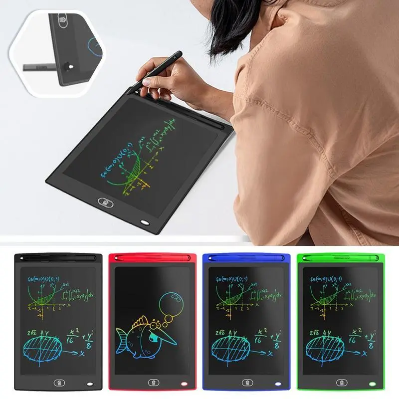 Bảng LCD Điện Tử Tự Xóa Cho Bé Vẽ Viết Kèm Pin Giúp Bé Thông Minh, viền ngẫu nhiên giúp béTư Duy Và Sáng Tạo  Vui Chơi MỖi ngày