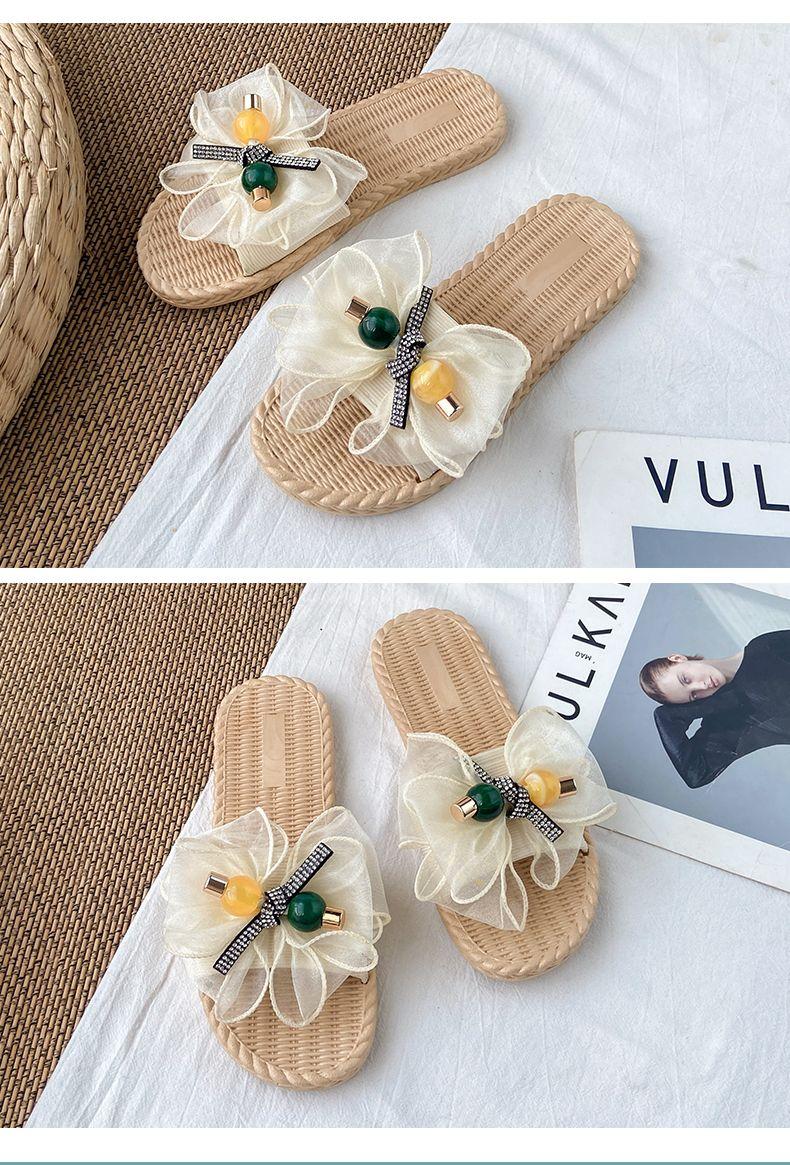 Product Introduction of Dép Đi Ngoài Trời, Dành Cho Nữ, Thời Trang Mới Mùa Hè 2024, Thích Hợp Cho Kỳ Nghỉ Bờ Biển, Dép Xỏ Ngón Đế Bằng Chống Trượt, Giày Đi Biển 15