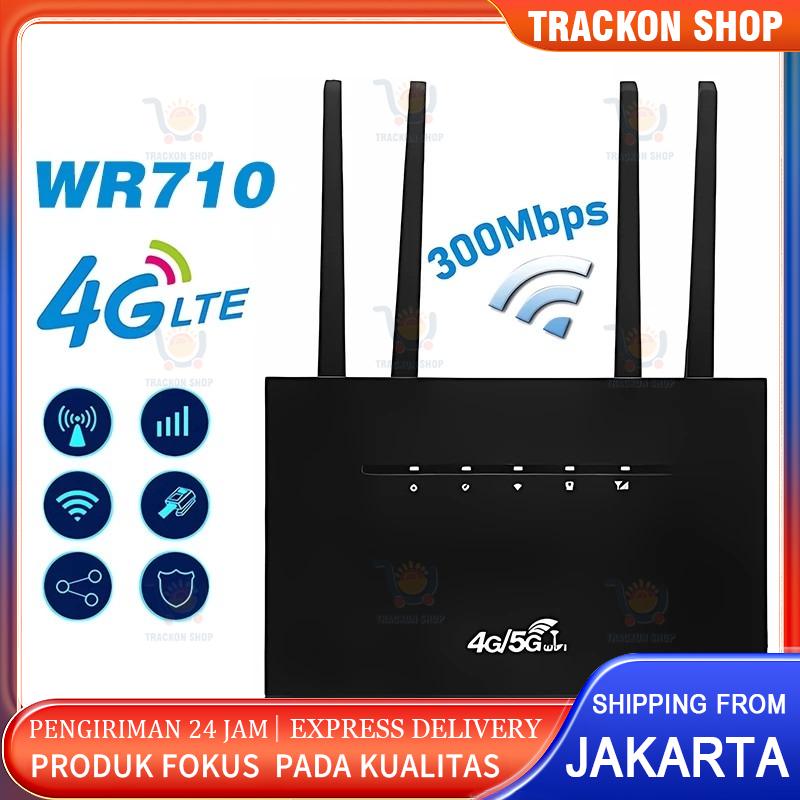 4G/5G WR710 Wireless Router 300Mbps 4G LTE WIFI Router Modem 4 External ...