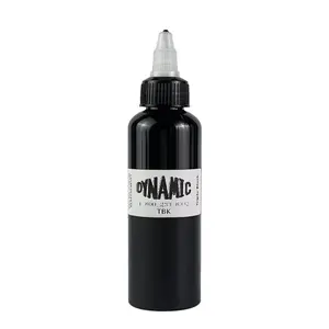 30ml 60ml 120ml Tinta Tatto Zuper Black Tbk Pigmen Tinta Tato Garis Potong Dan Fogging