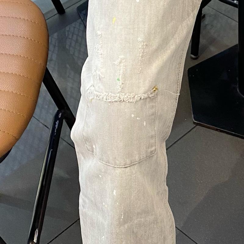 Quần suông nam Dsq xám vá đen hàng xịn Siêu cấp Menswear 1