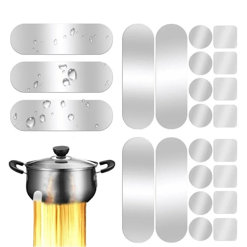 Product Introduction of Pita Pembaikan Kerajang Aluminium, ACC LIFE, 1 Helaian, Praktikal, Tahan Suhu Tinggi, Pelekat sendiri, Boleh Dipotong, Sesuai untuk Periuk, Pita Pelekat, Kalis Air, Pelekat untuk Periuk, Tampalan Periuk Pembaikan 10