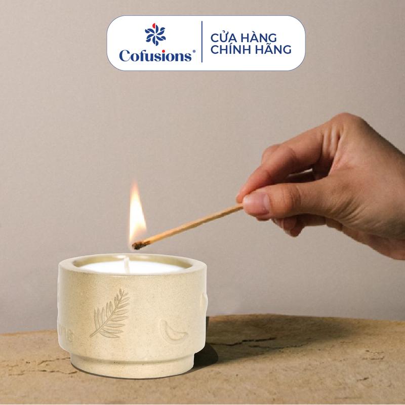 Nến thơm Stunning sunset Cofusions 50g - Hũ xi măng