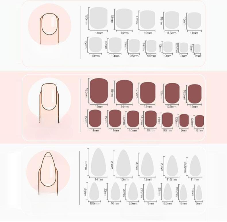 Product Introduction of French pure want to wear nail jelly nail nail patch removable glue finished nail piece hard gel nailpolish 4