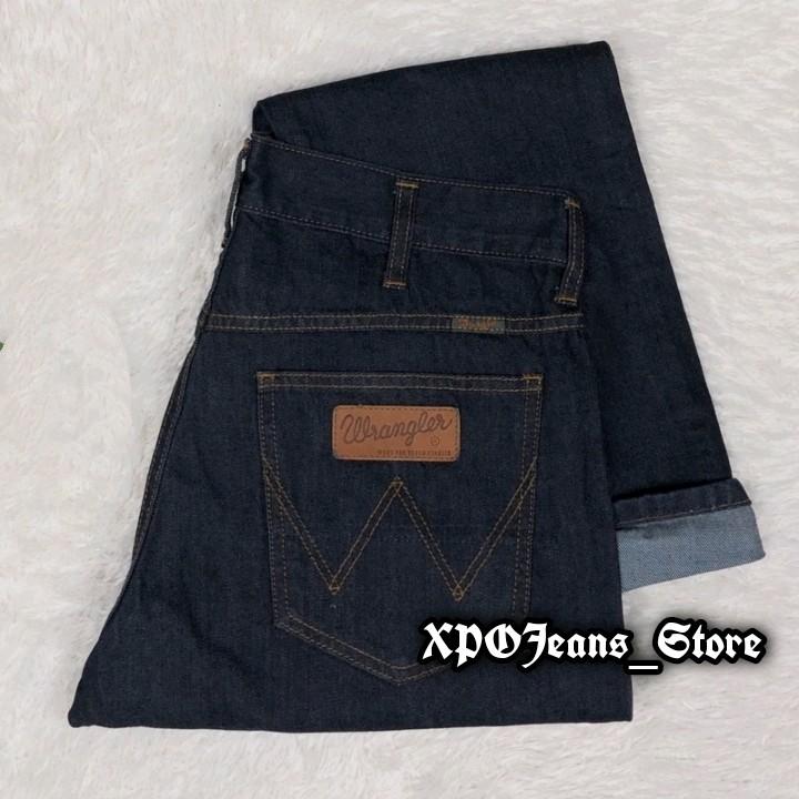 Celana Jeans Standart Wr4ngl3r Pria/Celana Reguler Pria Size 27-38/Celana Panjang Pria High Quality Denim Standar Straight 3