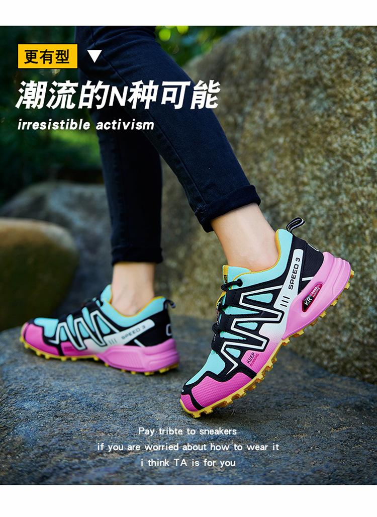 Product Introduction of Cross-Border European and American Women's Shoes Riding Shoes Cycling Shoes Hiking Shoes Hiking Boots Best Seller in Europe and America 7