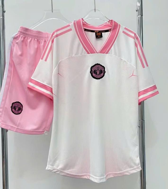  Áo bóng đá MU hồng chất liệu mè dệt mịn  phù hợp cho nam và nữ -Sport Top 