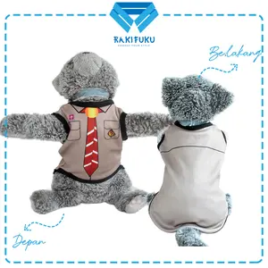 Baju Kucing Lucu Murah Seragam Pramuka Cowo Cewe Jantan Betina Hewan Kecil