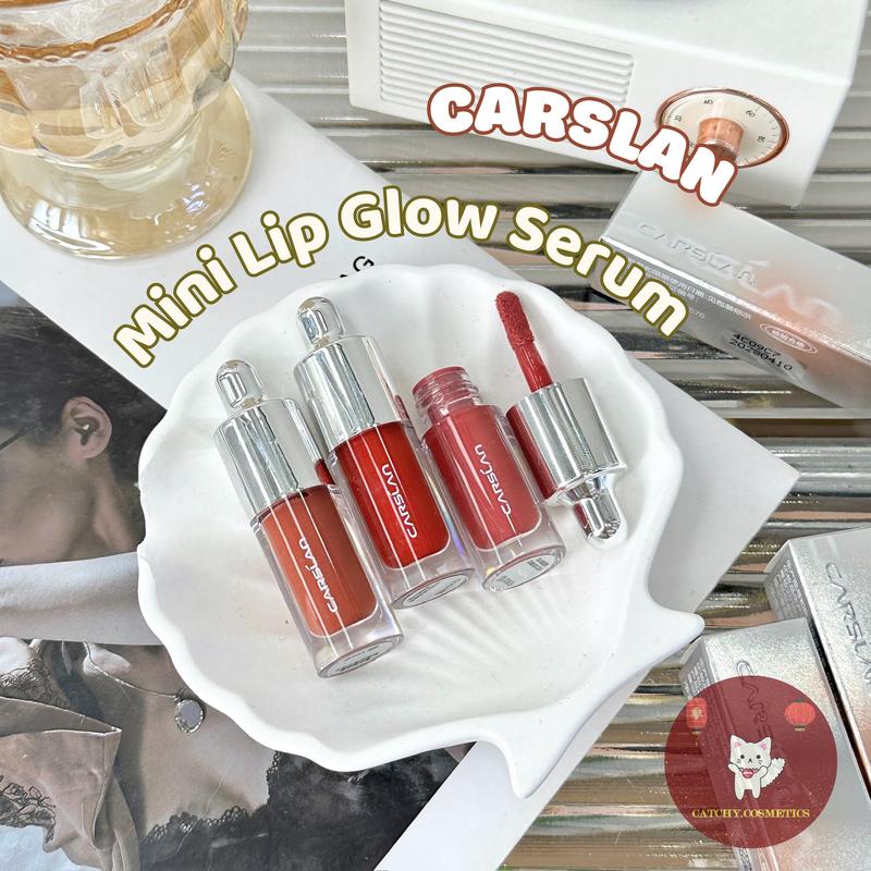 CARSLAN Minisize Son Dưỡng Có Màu CARSLAN Dạng Gloss Dưỡng Ẩm Mềm Môi Lip Glow Serum Mini 1g