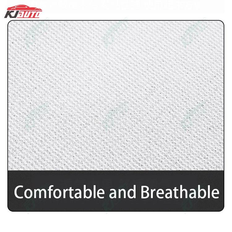 2 Pcs Vinfast Car Seat Belt Shoulder Pads Soft Plush Cool Ice Silk for Vf 8 Vf 9 Vf E34 Lux A Fadil President SA VF E34 Accessories 6