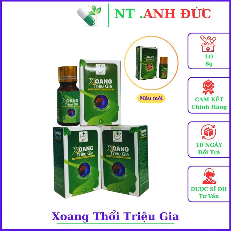 Bột thổi Xoang Triệu Gia thực phẩm hỗ trợ chăm sóc, vệ sinh mũi - Lọ 8g