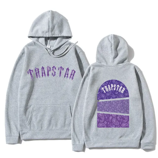 Áo Hoodie Ấm Áp, Thương Hiệu Thời Trang Phổ Biến Trapstar, In Chữ, Dành Cho Nam Và Nữ, Dáng Rộng Vừa Vặn, Áo Chui Đầu, Nhiều Màu