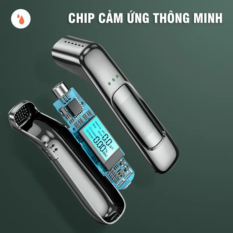 Máy Đo Nồng Độ Cồn C07 An Toàn Tuyệt Đối Trên Đường Bằng Cách Đo Nồng Độ Cồn Chính Xác chỉ trong 3 Giây - T213 4