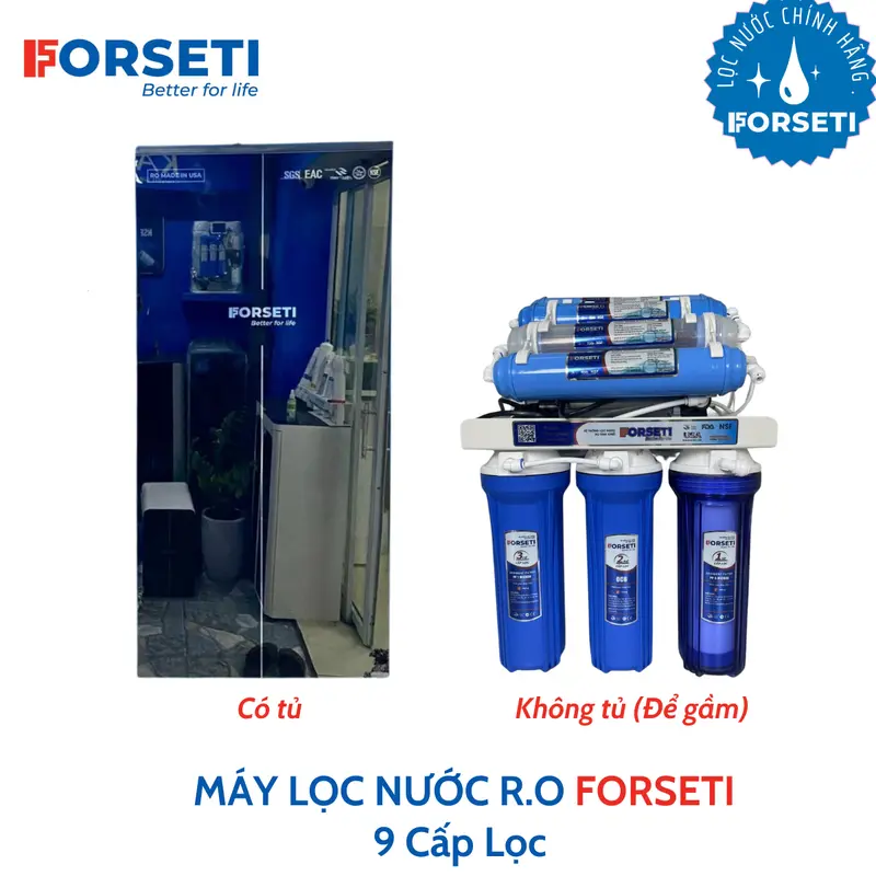 Máy lọc nước Forseti FWP-C9 Tiêu chuẩn uống nước trực tiếp 9 cấp lọc Hàng chính hãng 1