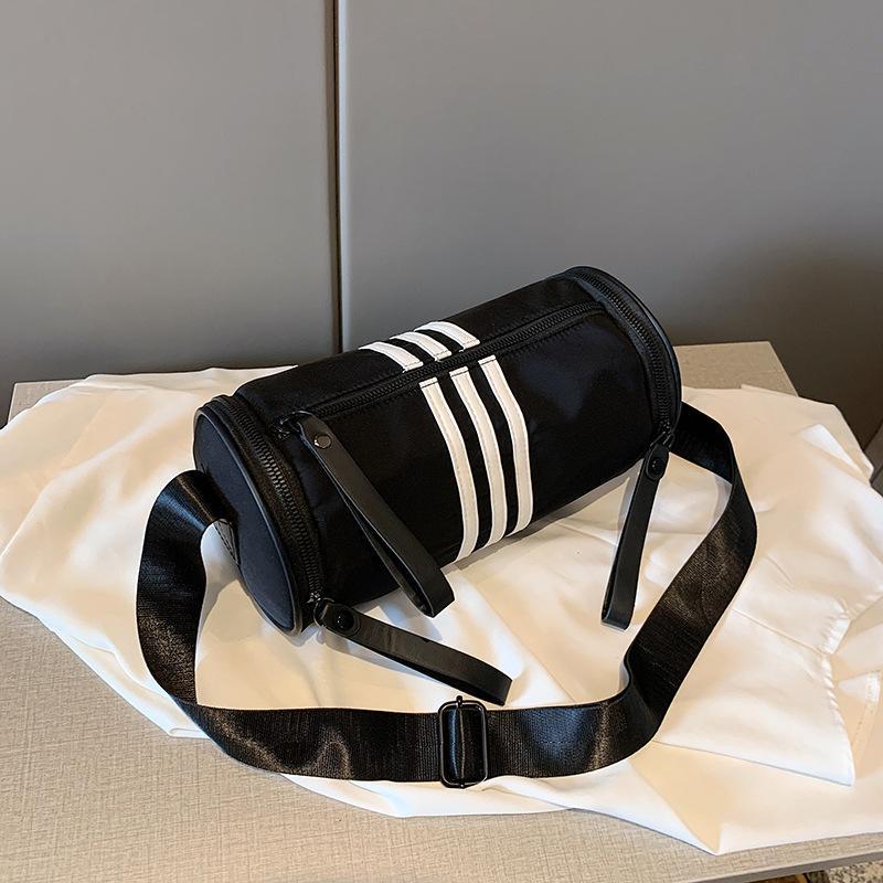  Túi trống thể thao đeo chéo mini HASACO túi du lịch nhỏ gọn dành cho nam nữ đi chơi đi làm Bag Đeo Vai Da Nhung 