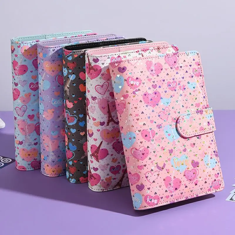 A6 Budget Binder, 1 Count Money Saving Planner with Zippered Cash Envelopes Sheet & Stickers, Money Saving Budget Planner for Budgeting