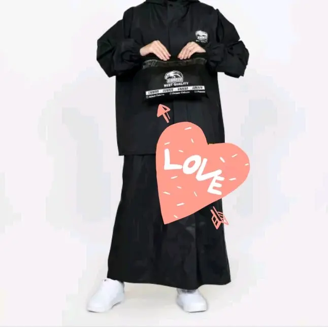 Jas Hujan Wanita Dewasa Setelan Rok by GARUDA 4
