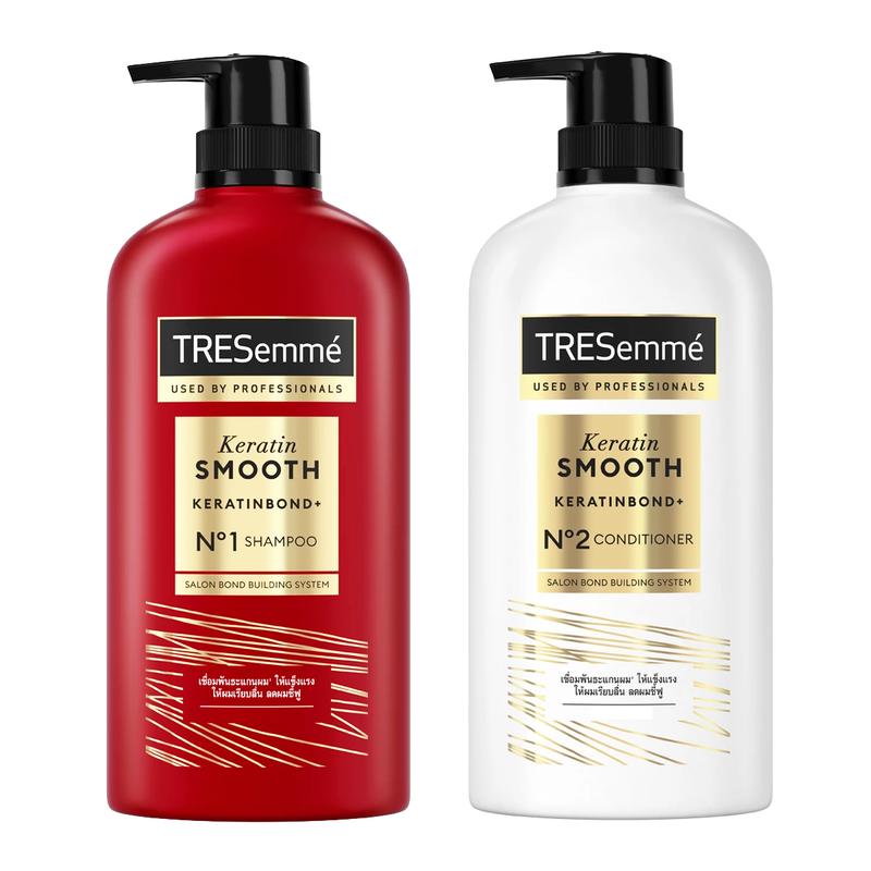 Combo dầu gội và dầu xả TRESemme Thái Lan 370ml/chai