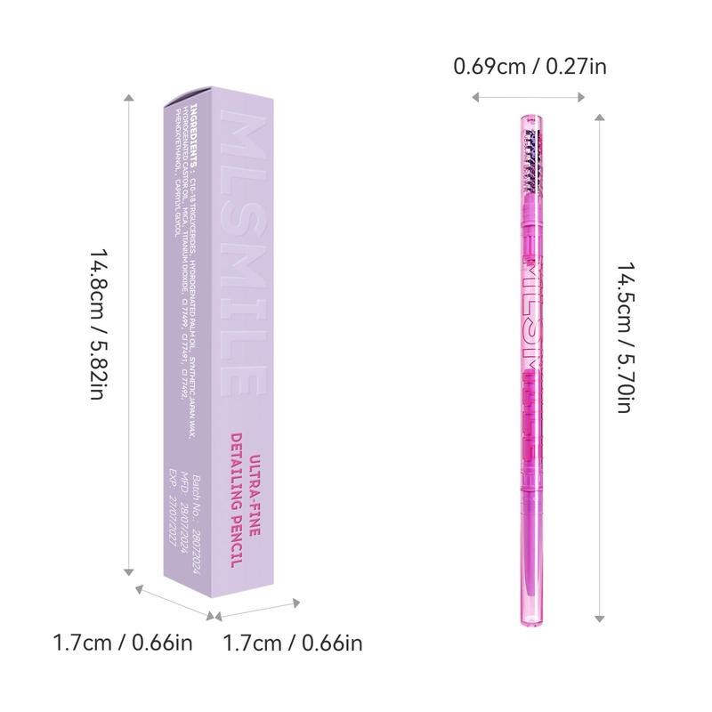 Product Introduction of Waterproof Eyebrow Pencil with Brush, 1 Count Long Lasting Eyebrow Pencil, Eye Brow Makeup Tool, Makeup Accessories for Women 1