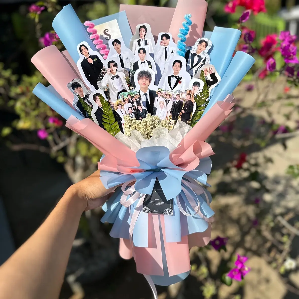 BUKET PHOTOCARD/FOTO POLAROID/FOTO CUTTING MURAH