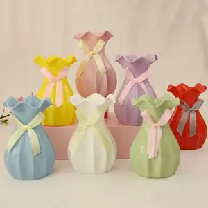 BISA COD H6532 Vas Bunga Plastik / Dekorasi Rumah Vas Bunga / Flower Vase