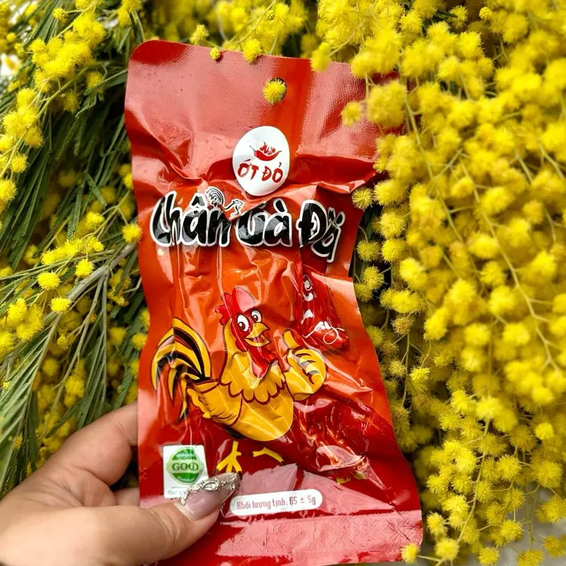 (VALC1102) 10 túi Chân gà đôi tổng 20 chân gà Ớt Đỏ Việt Nam! 2