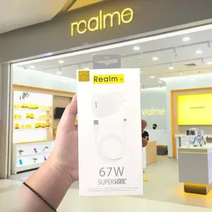 CHARGER REALME 67W SUPERDART ORIGINAL ADAPTOR - KABEL TYPE-C FOR REALME