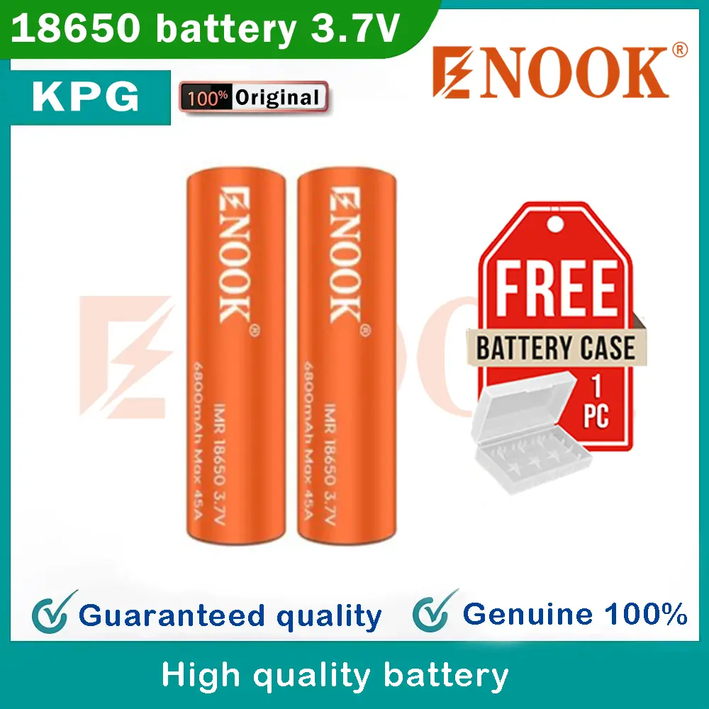 ENOOK battery original 18650 High Discharge Rate 3600mAh Max 35A ...