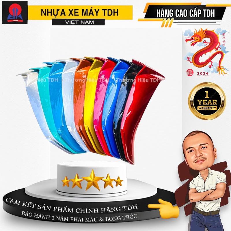 [ Thành DH ] Yếm Ngoài Bửng Ngoài Sirius Cao Cấp Chính Hãng TDH - Nhựa Xe Máy Sirius 110 & 50