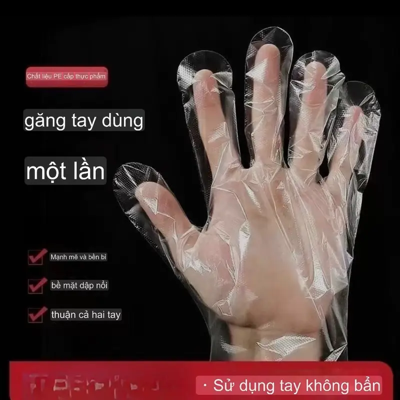 Găng tay dùng 1 lần dành cho salon tóc 100 cái/ túi 2