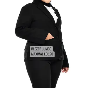 Blazer  kantor  jas kantor wanita jumbo blazer kerja wanita Abu Hitam navy blazer jumbo wanita hitam formal wanita