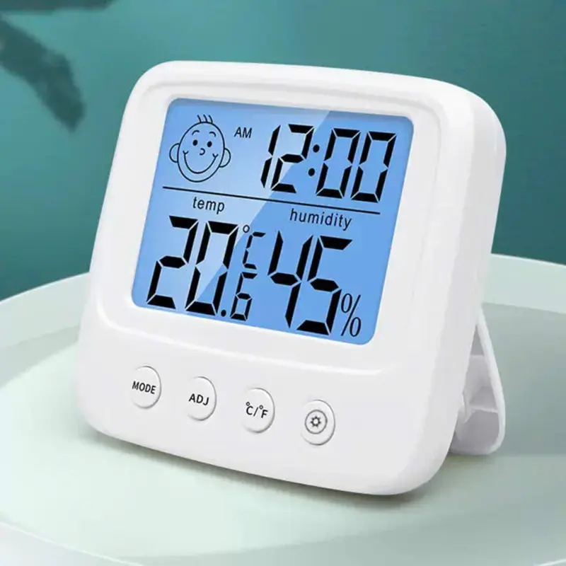 [Giá Siêu Rẻ] Nhiệt Kế Đo Nhiệt Độ Phòng, Độ Ẩm Cho Bé 3 Trong 1 An Toàn Tiện Lợi Doomi Baby - HT734 4