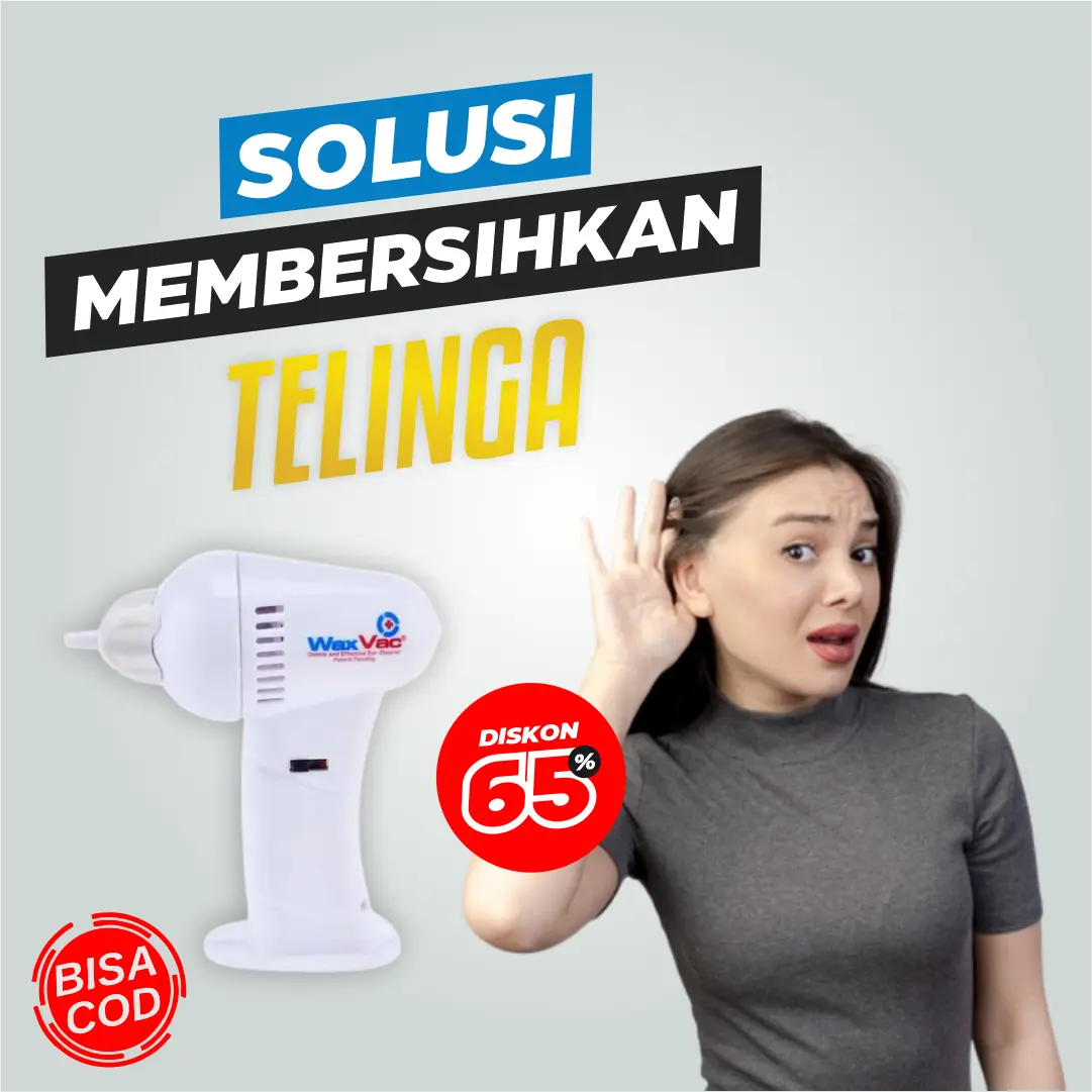 Geldver Waxvac (Pembersih Kotoran Telinga)
