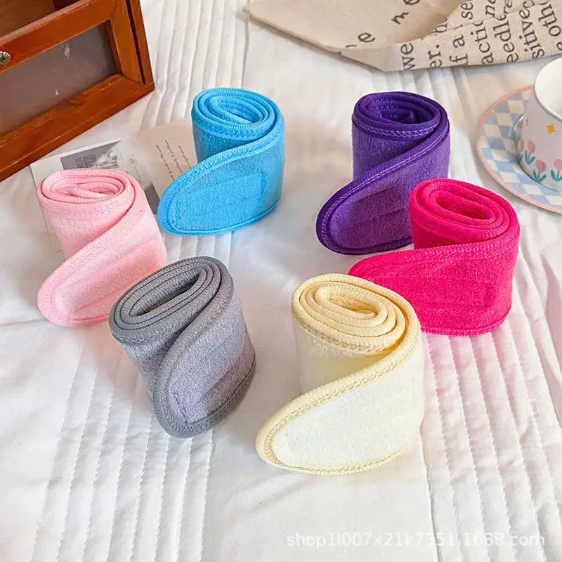 Băng Đô Quấn Đầu Spa Thể Thao & Yoga, Ngăn Mồ Hôi - Chất Liệu Mềm Mại, Thoáng Khí, Thích Hợp Cho Tập Luyện 4