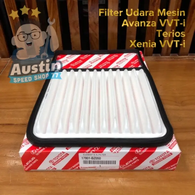 Filter udara / air filter avanza 1.3,1.5 vvt-i Rush Terios PN : 17801-BZ050 0