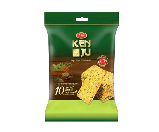 [NEW] Bánh Kenju vị rau củ 192g Snack Ăn Vặt 5