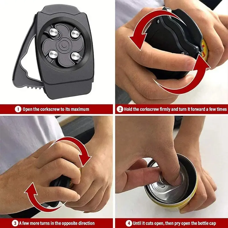 Dụng Cụ Mở Lon, Chai, Bia Zip-top Đa Năng HH-410 1