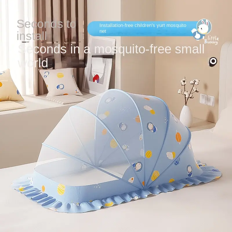 Babies' Mosquito Net Baby Complete-Type Mosquito Net Children Foldable Infant Anti-Mosquito Net